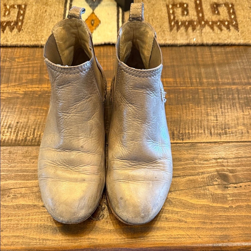 Frye Women's Ankle Boots in Light Gray